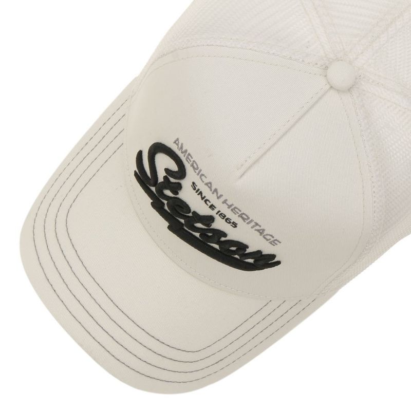 Trucker Cap American Heritage Classic White  - Stetson