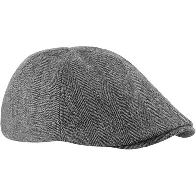 Ivy Cap Flat Cap Grey - Beechfield
