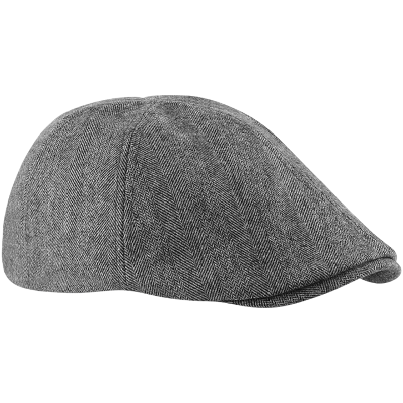 Ivy Cap Flat Cap Grey - Beechfield