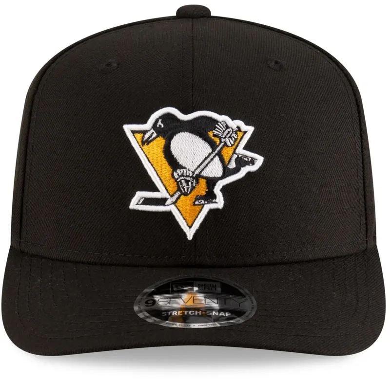 Pittsburgh Penguins New Era NHL 9SEVENTY Stretch Snap Black