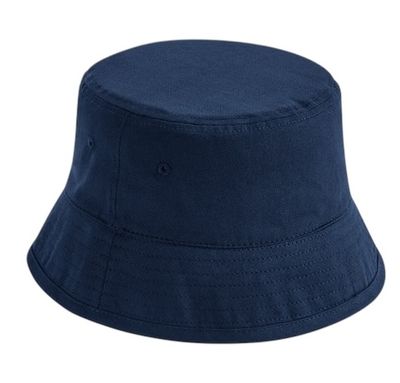 EarthAware® Organic Cotton Bucket Hat Navy- Beechfield