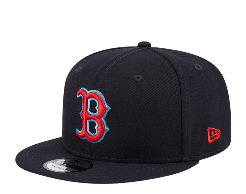 9FIFTY Boston Red Sox Fathers Day Navy Snapback - New Era