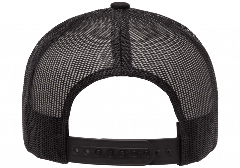 Trucker Flexfit Black 6506 - Flexfit/Yupoong