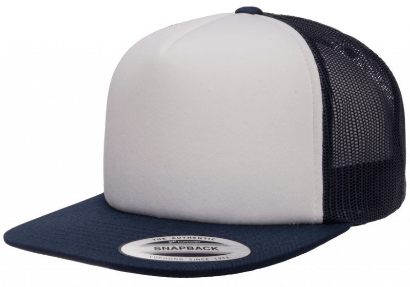 Foam Trucker Keps Navy/White 6005FW - Yupoong - Fri frakt