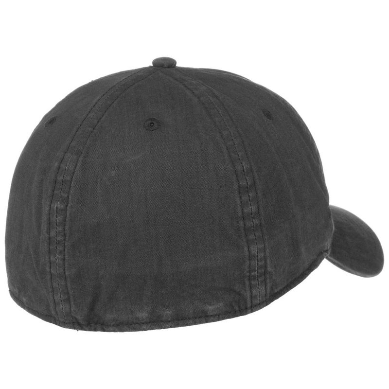 Baseball Cap Fitted Delave Organic Cotton Black - Stetson