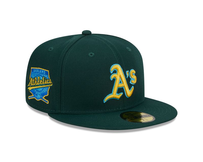 59fifty - Fathers Day Oakland Athletics MLB Side Patch Green - New Era