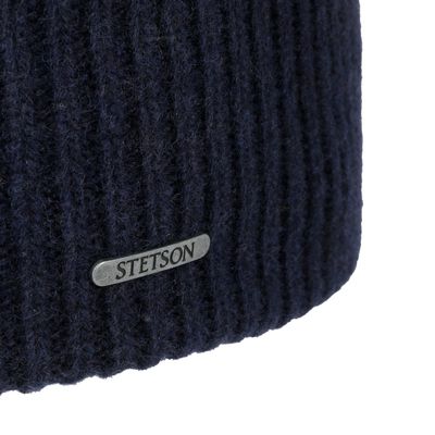 Stetson Classic Uni Wool Beanie Navy