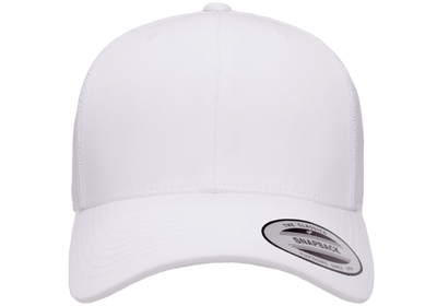 Kids Flexfit Trucker White 6606- Yupoong