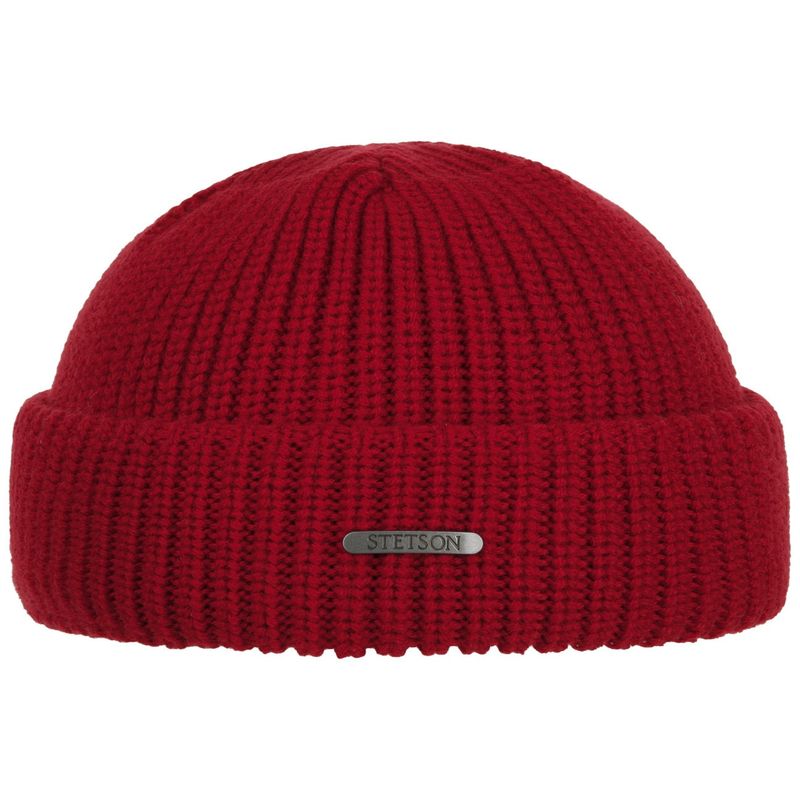 Stetson Nashville Knit Docker Beanie Cherry