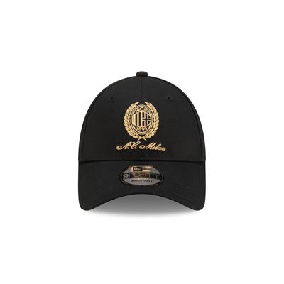 AC Milan Heritage Gold Black 9forty adjustable Cap - New Era