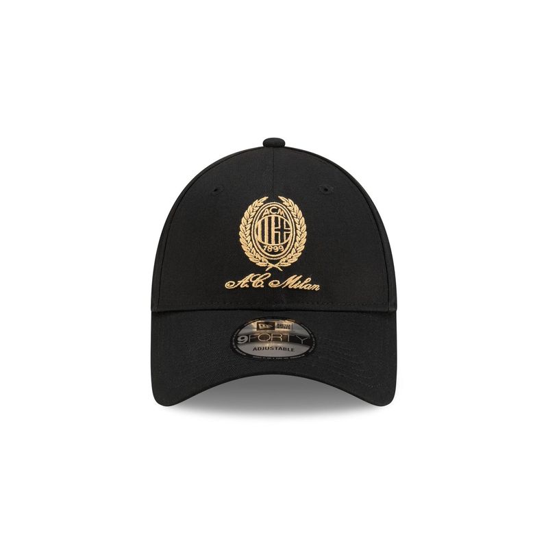 AC Milan Heritage Gold Black 9forty adjustable Cap - New Era