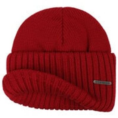 Stetson Beanie Merino Red
