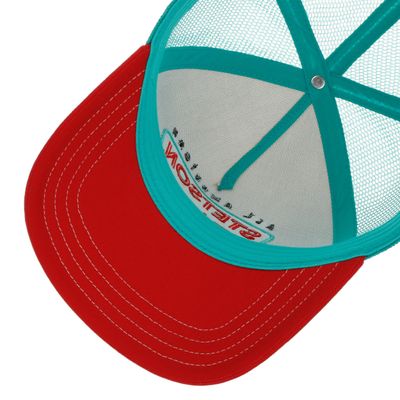 Stetson All American Diner Trucker White Red