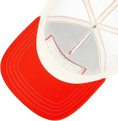 Stetson Trucker Cap Gasoline Red Black