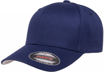 Baseball Premium Wool Flexfit Keps Navy 6477 - Flexfit