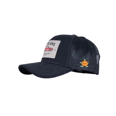 Racing Trucker Keps- Hooked Black - SQRTN