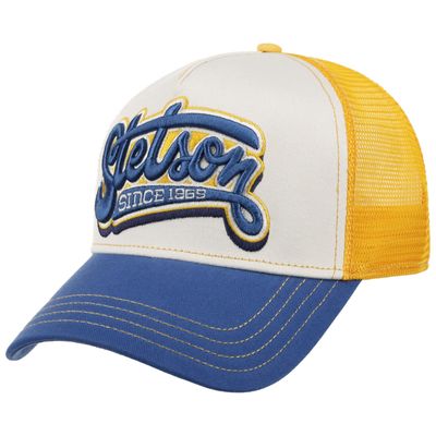 Trucker Cap Lettering Blue/White - Stetson