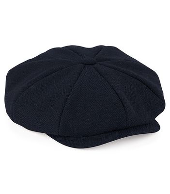 Heritage Baker Boy Cap Navy - Beechfield