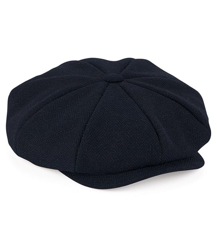 Heritage Baker Boy Cap Navy - Beechfield