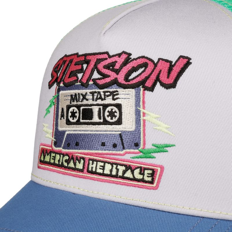 Stetson Mixtape Trucker Purple Blue