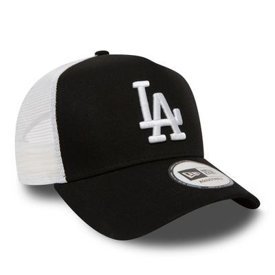 LA Dodgers Black A-Frame Trucker Cap