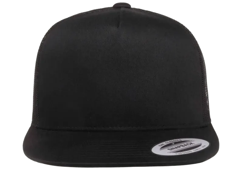 YP Classics Trucker Cap Black - Yupoong