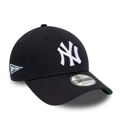 9forty New York Yankees Side Patch Navy Cap - New Era