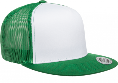 YP Classics Trucker Green/White 6006 - Yupoong