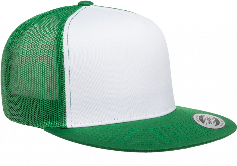 YP Classics Trucker Green/White 6006 - Yupoong