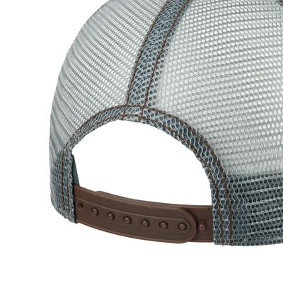 Trucker Cap Chrome Brown/Turquoise - Stetson