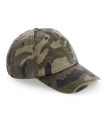 Beechfield Low Profile Vintage Cap Camo