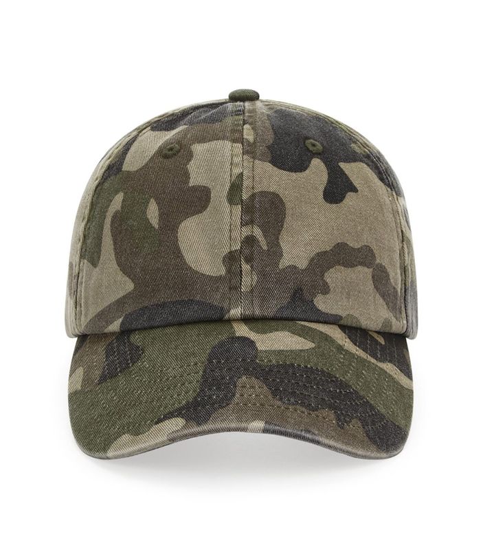 Beechfield Low Profile Vintage Cap Camo