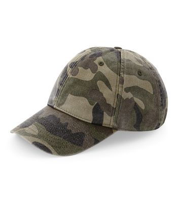 Beechfield Low Profile Vintage Cap Camo