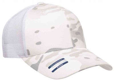 Multicam Snow Camo Flexfit Trucker 6606MC - Yupoong