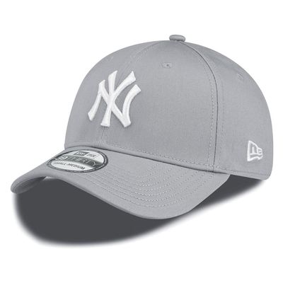 New York Yankees League Essential Grey 39THIRTY Stretch Fit Cap - New Era