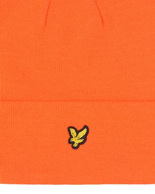 Beanie Hat Risk Orange - Lyle & Scott