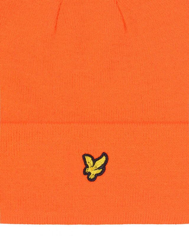 Beanie Hat Risk Orange - Lyle & Scott