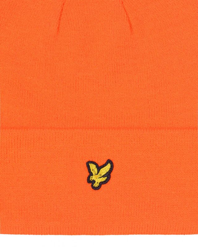 Beanie Hat Risk Orange - Lyle & Scott