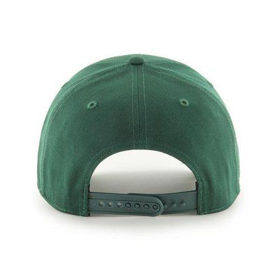 Kids MLB Oakland Athletics Keps Raised Basic MVP Dark Green Adjustable - 47 Brand