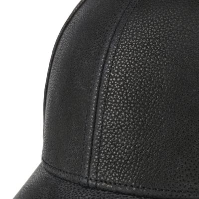 Chevrette Cowhide Cap Earflaps Black - Stetson