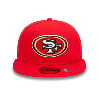 San Francisco 49ers NFL Official Team Colours Red 59FIFTY Fitted Cap - New Era