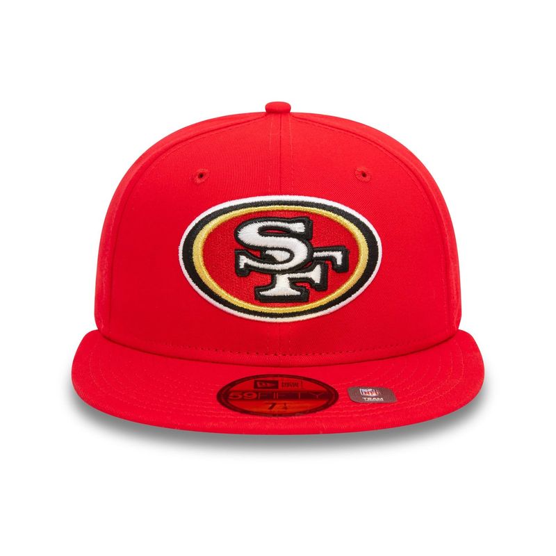 San Francisco 49ers NFL Official Team Colours Red 59FIFTY Fitted Cap - New Era