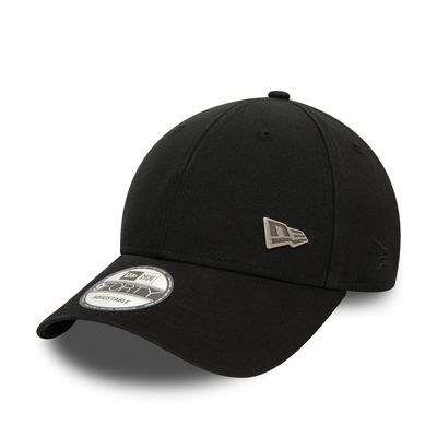 New Era Pin Black 9FORTY Adjustable Cap - New Era