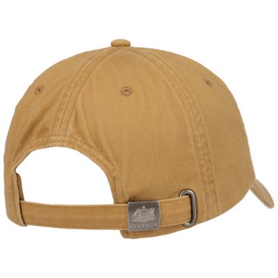 Rector Baseball Cap Cotton Light Brown - Stetson