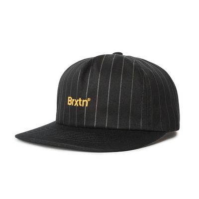 Gate LP Dad Cap Black Stripe 10487 - Brixton - Fri frakt