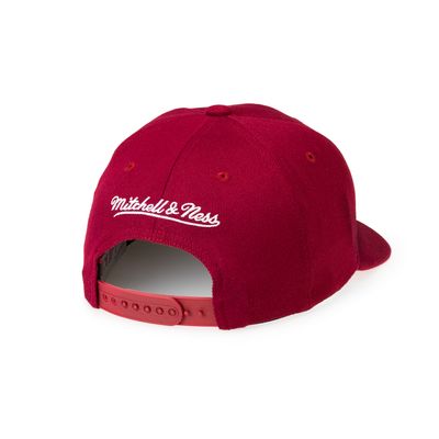 Own Brand Pinscript Burgundy/White Red Classic - Mitchell & Ness