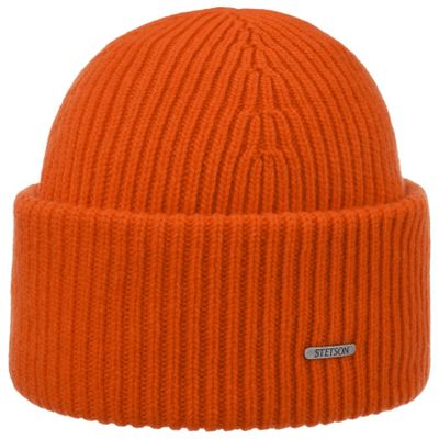 Classic Uni Wool Beanie Hat Orange- Stetson