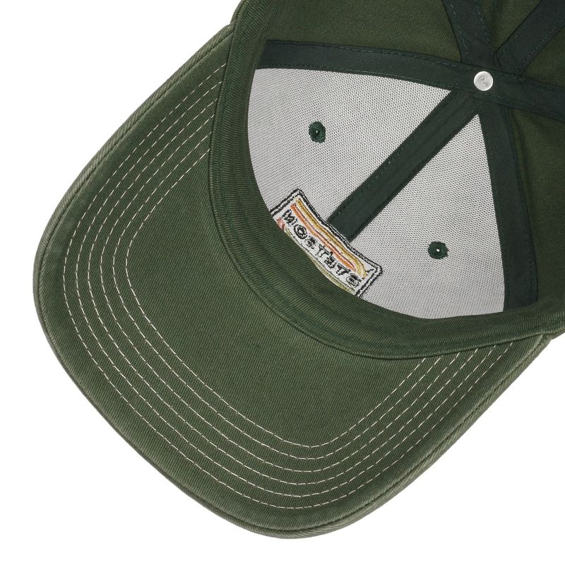 Lenloy Baseball Cap Cotton Washed Green -  Stetson