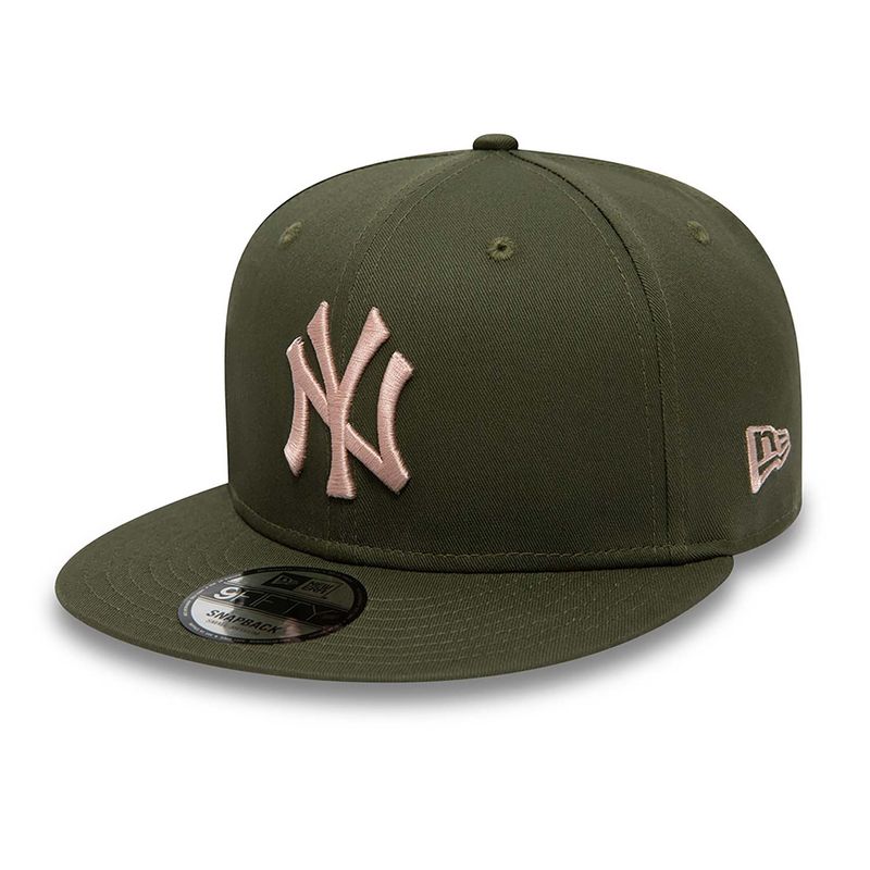 New York Yankees Side Patch Medium Green 9FIFTY Snapback Cap