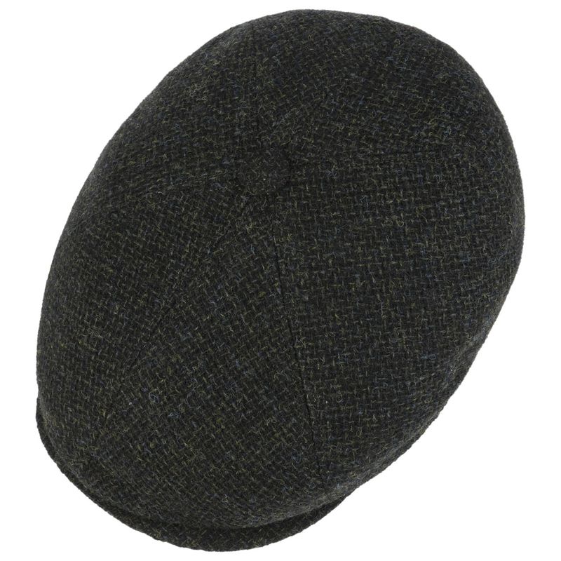Stetson 6-Panel Cap Wool – Dark Olive